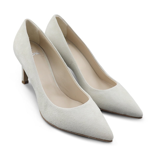 Ice suede pumps with 70cm heel
