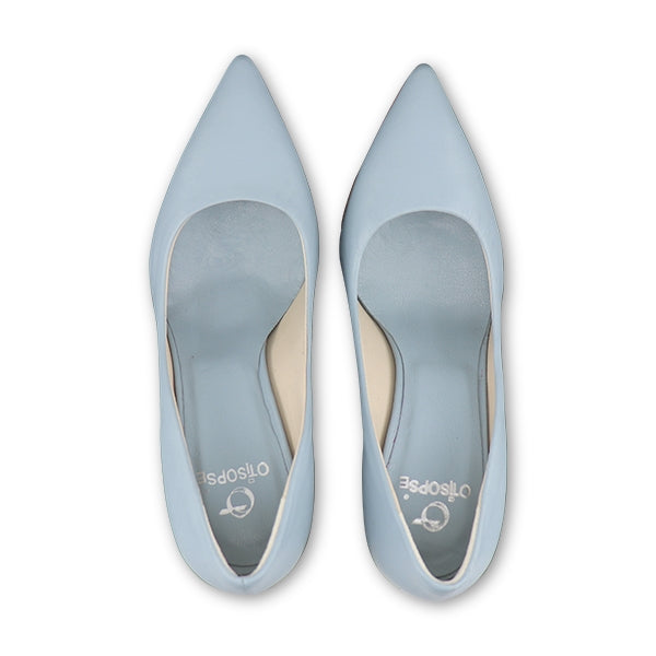 Decollète pelle cielo tacco 90