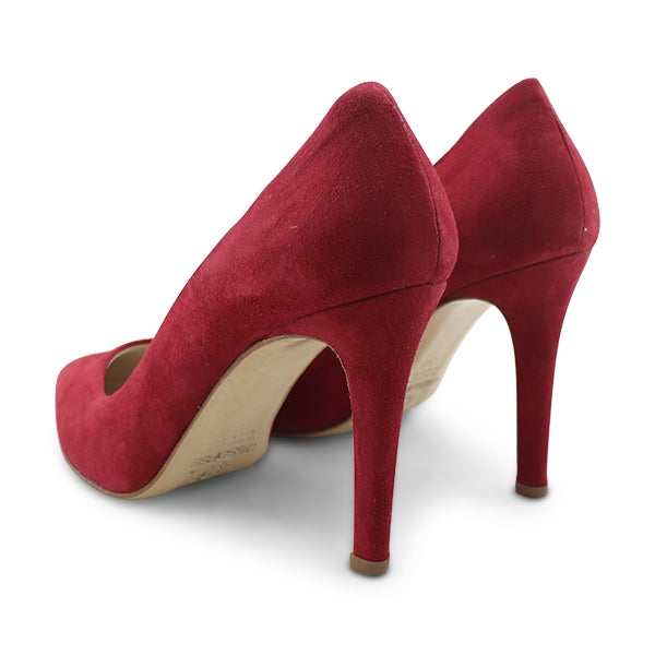 Ruby suede pumps, 90cm heel