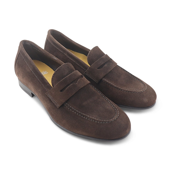 Mocassini bendina tdm in camoscio