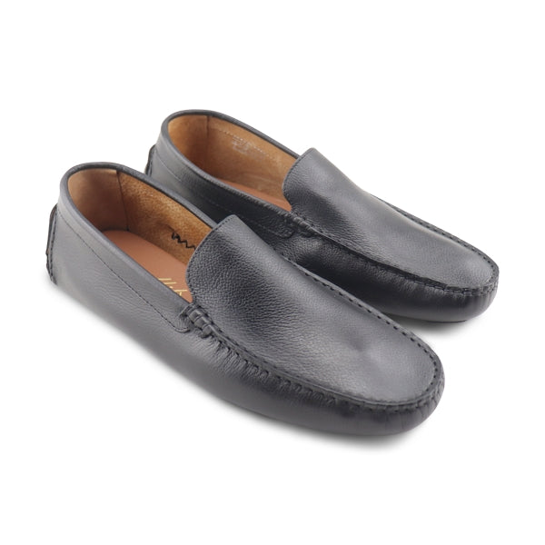 Mocassini Vibram pelle nero