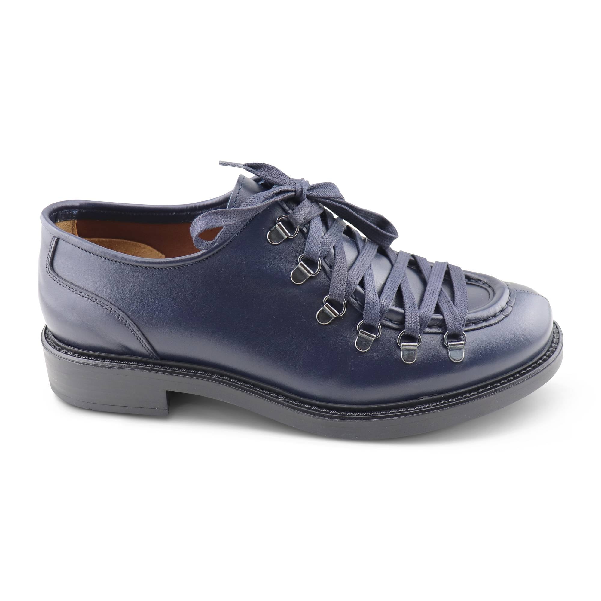 Casual uomo pelle blu