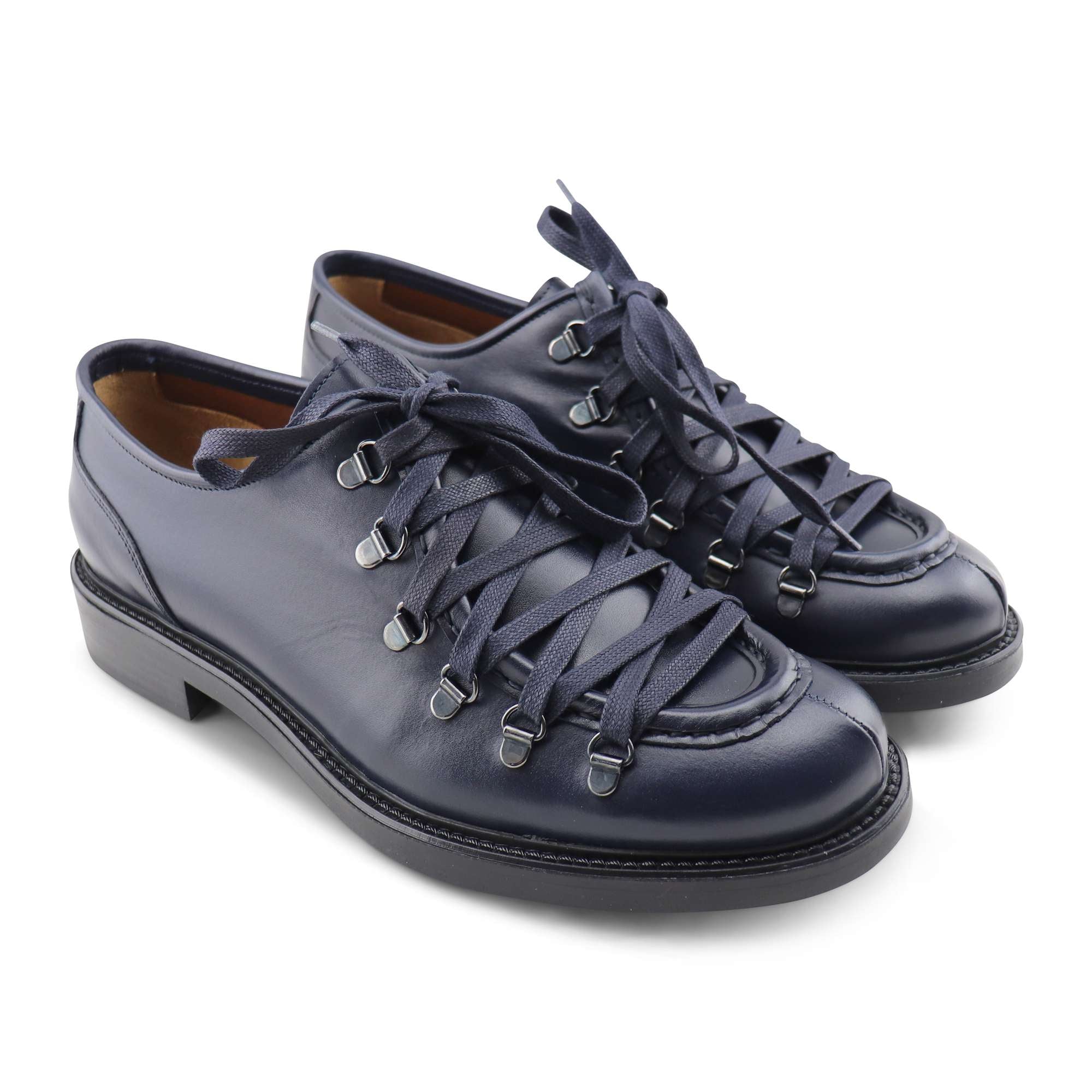 Casual uomo pelle blu