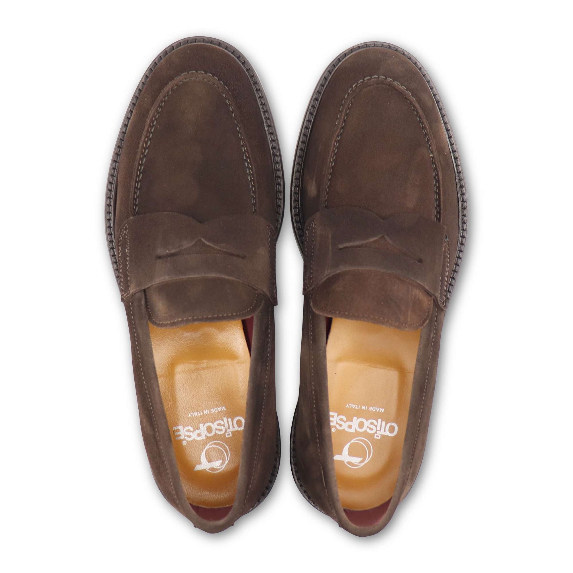 Mocassini testa di moro in vitello scamosciato