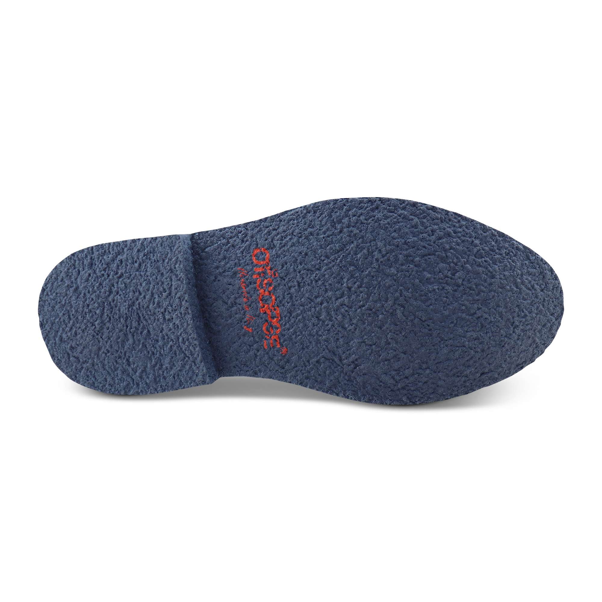 Slip-on cielo in pelle martellata