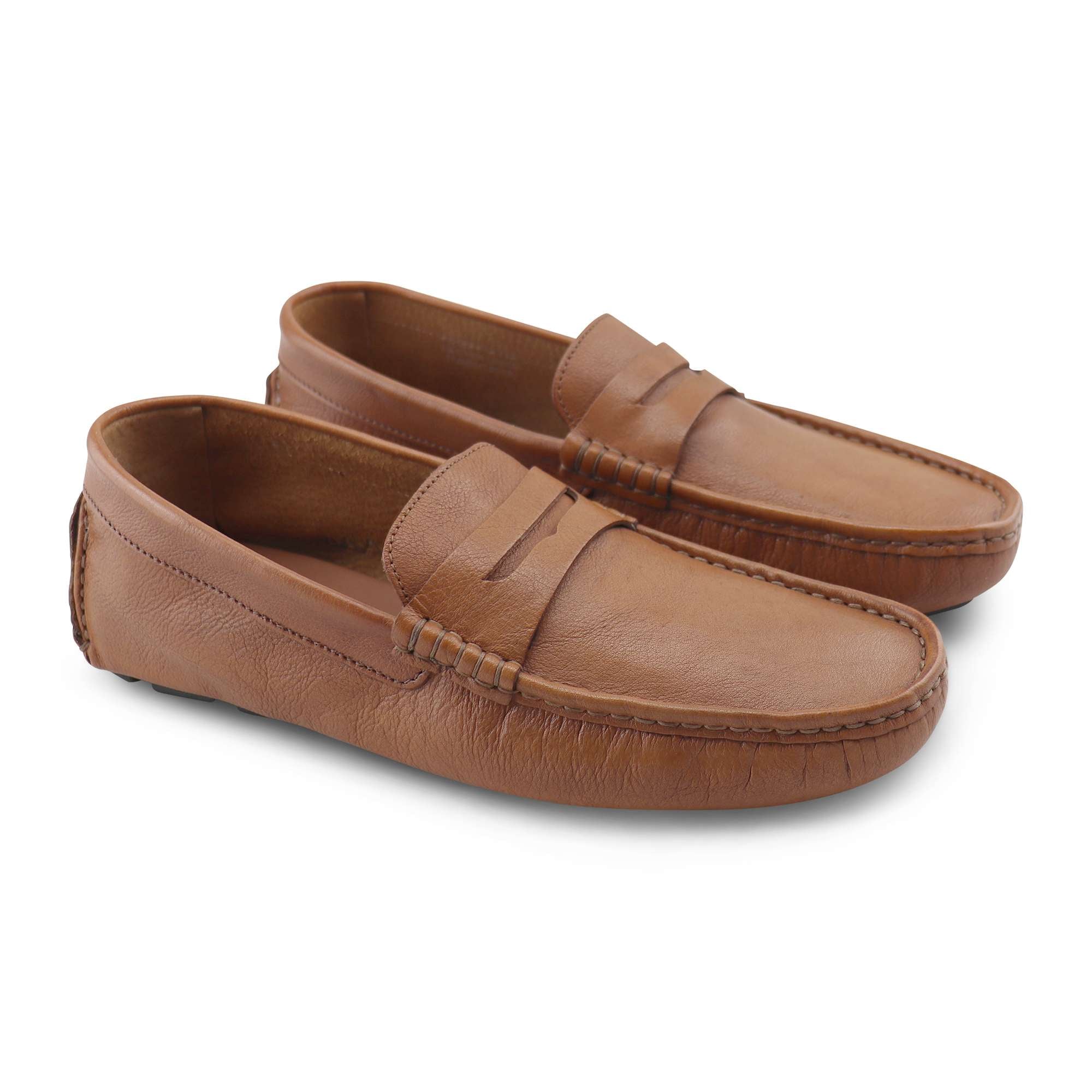 Vibram leather moccasins