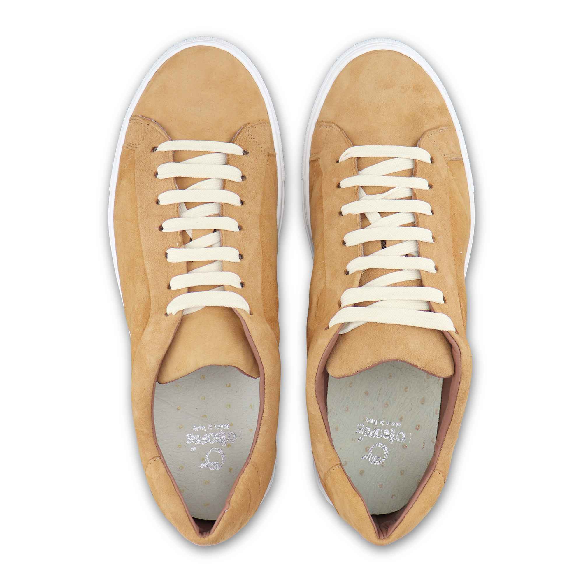 Nubuck leather sneakers