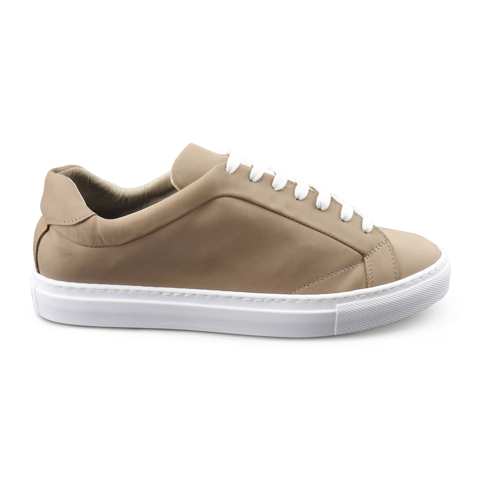 Dove gray nubuck sneakers
