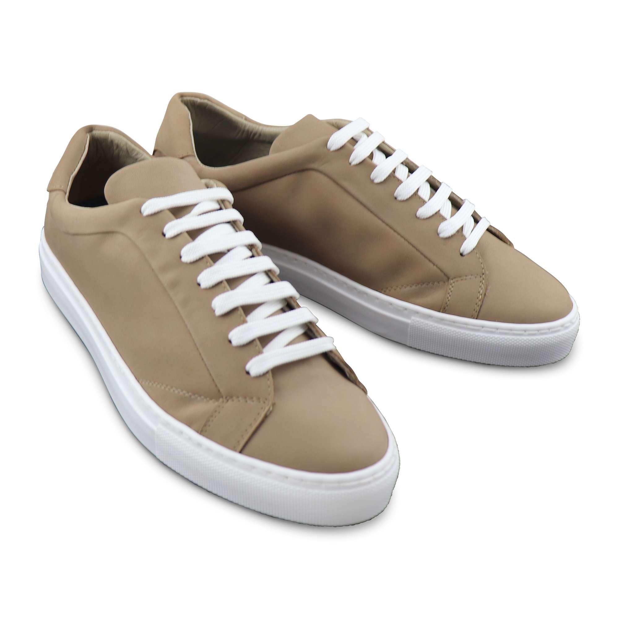 Dove gray nubuck sneakers