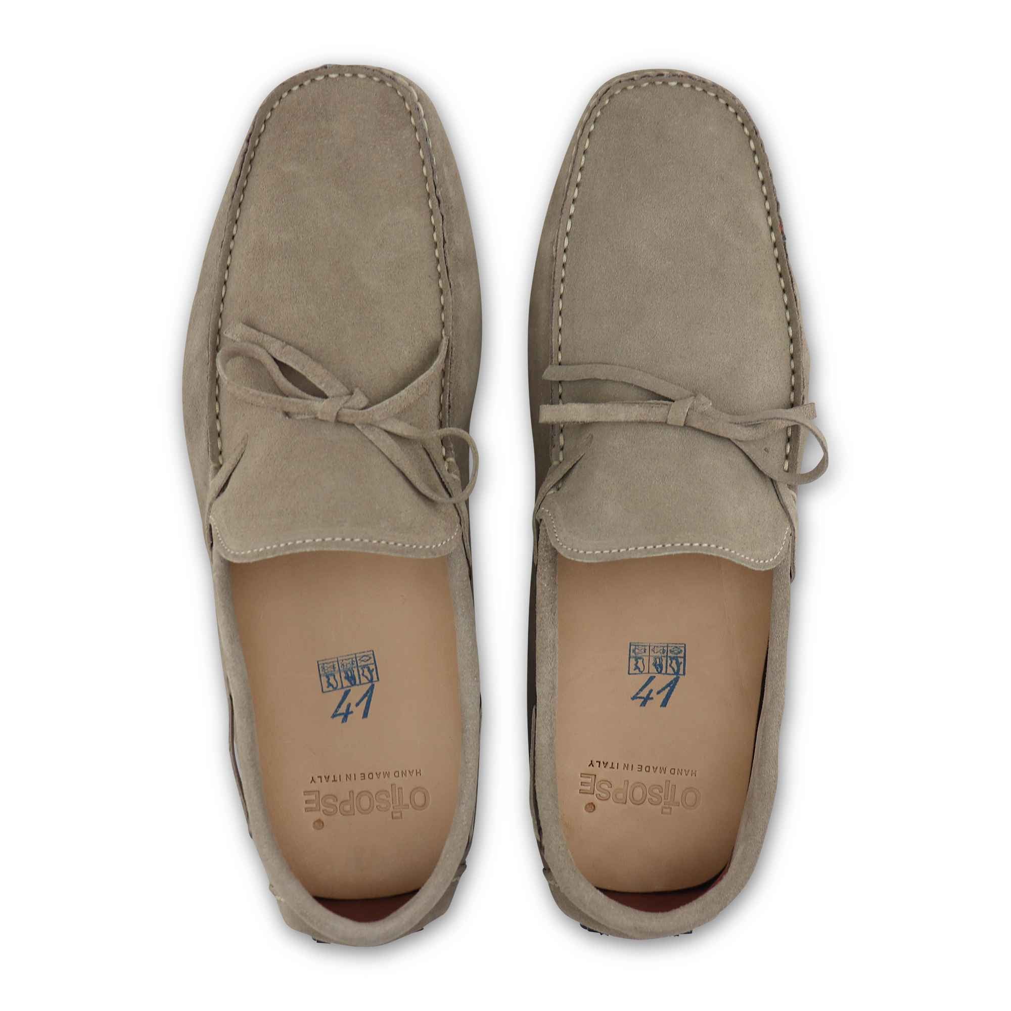 Dove grey suede eartips