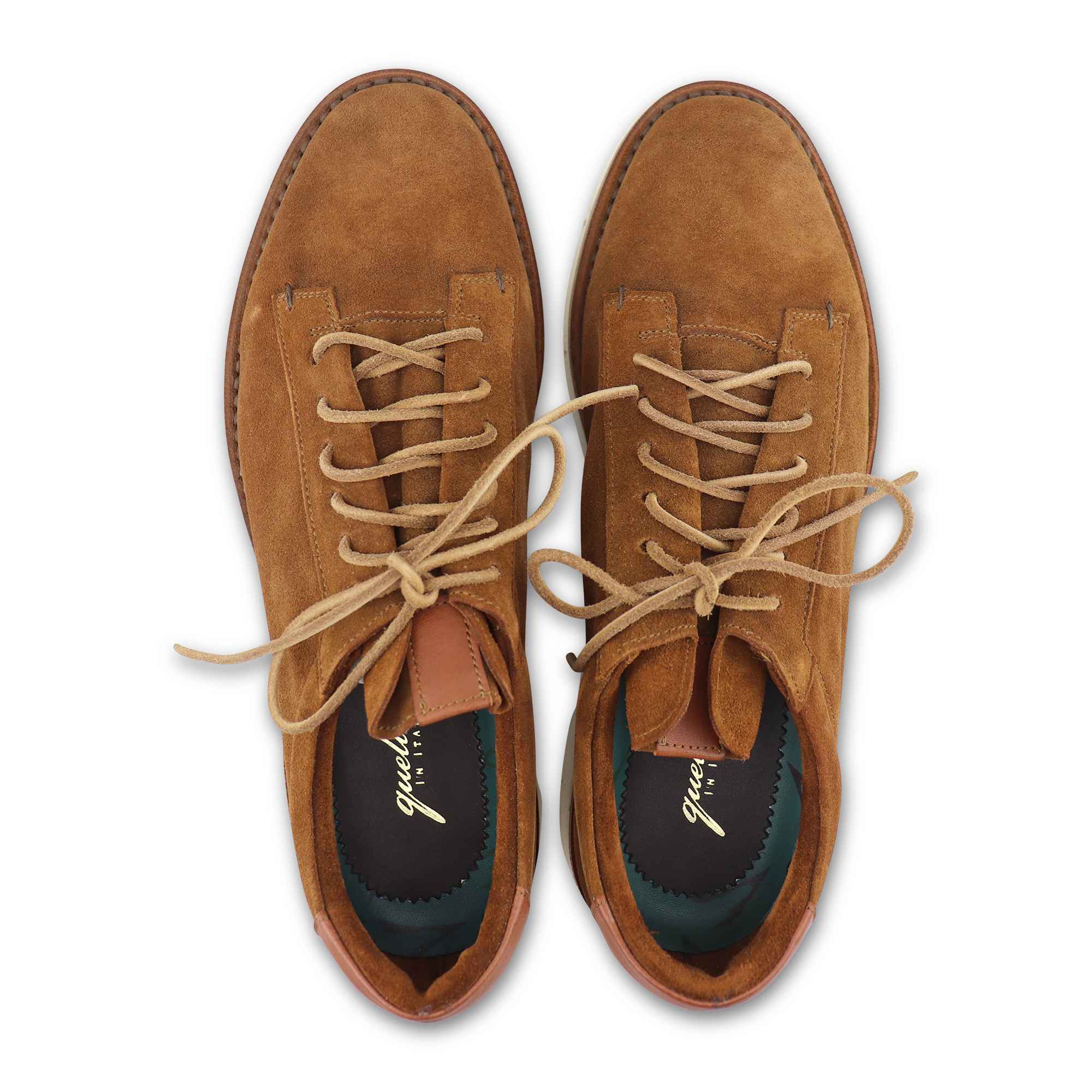 Casual in camoscio farro