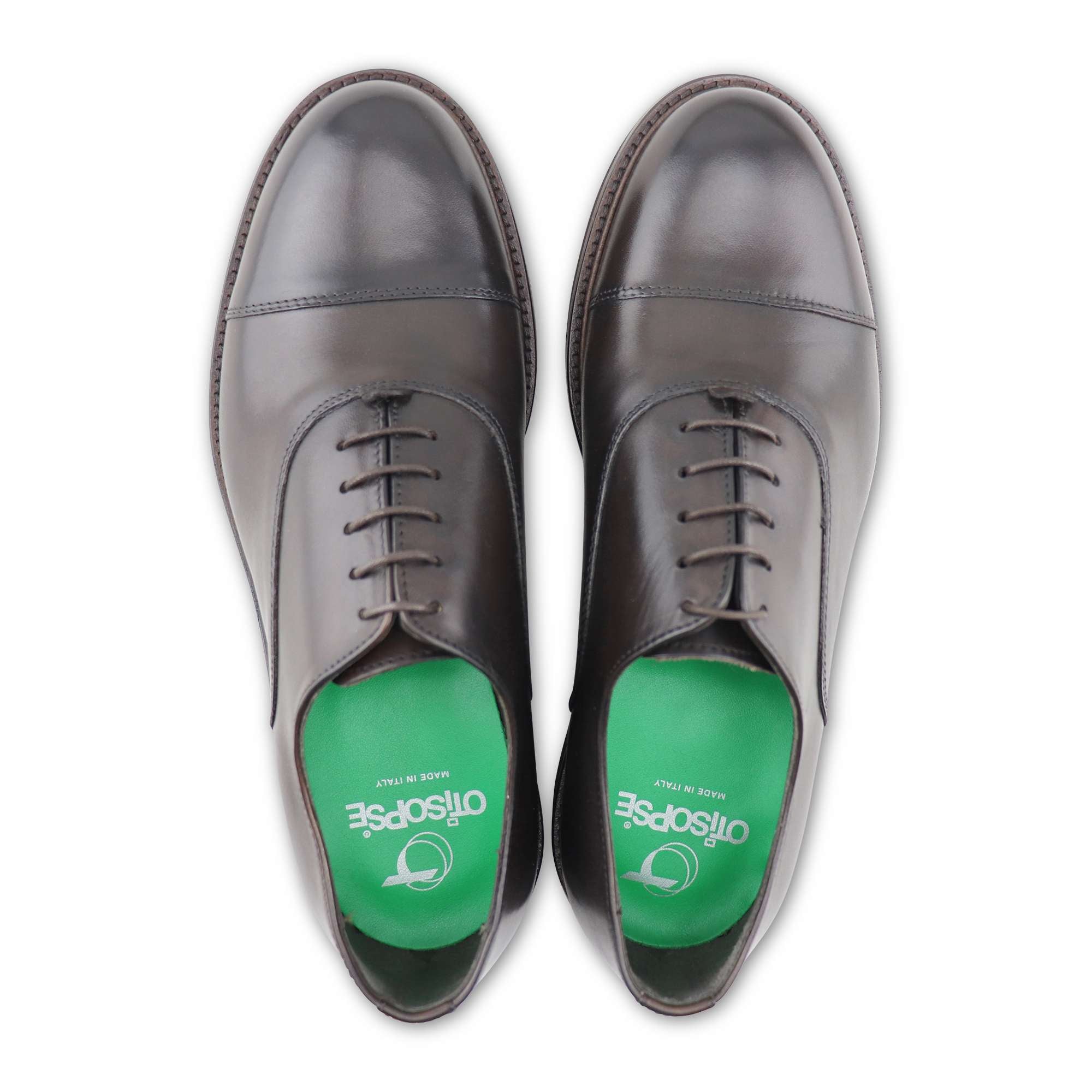 Francesina in pelle testa di moro