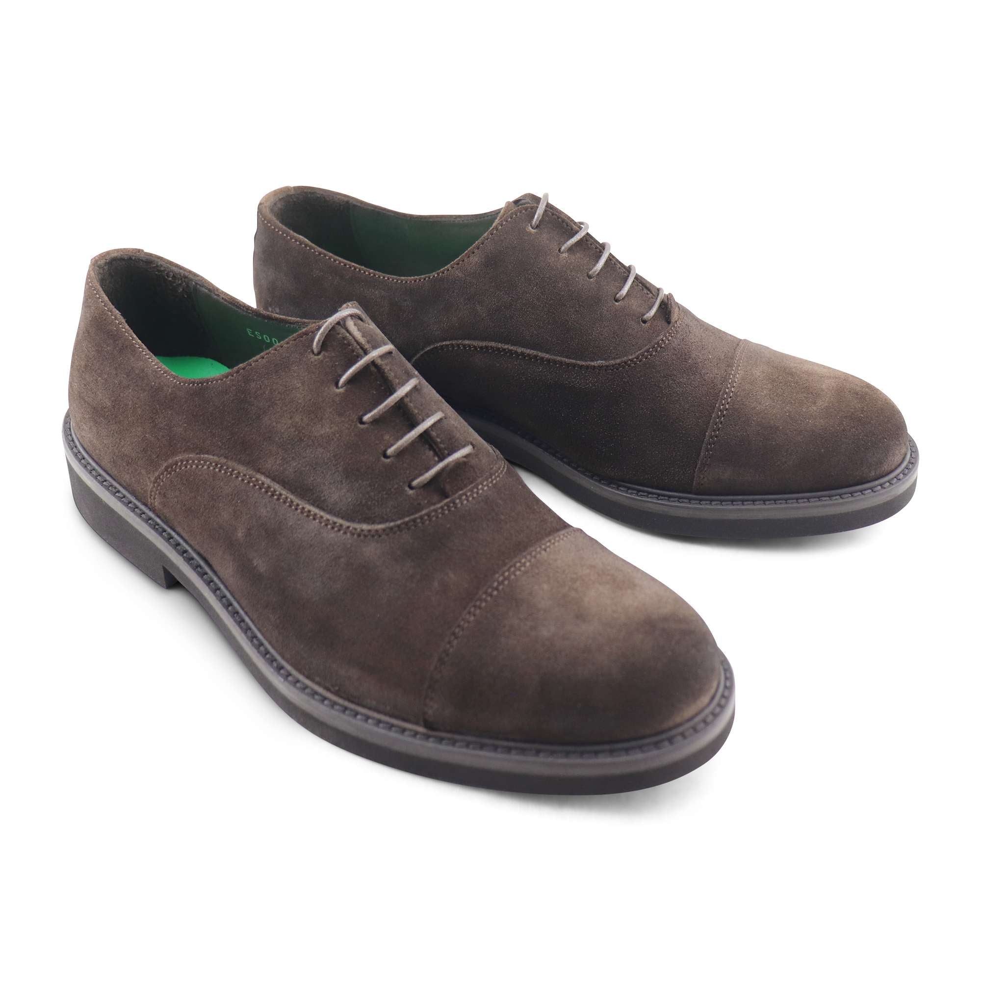 Francesina in camoscio testa di moro