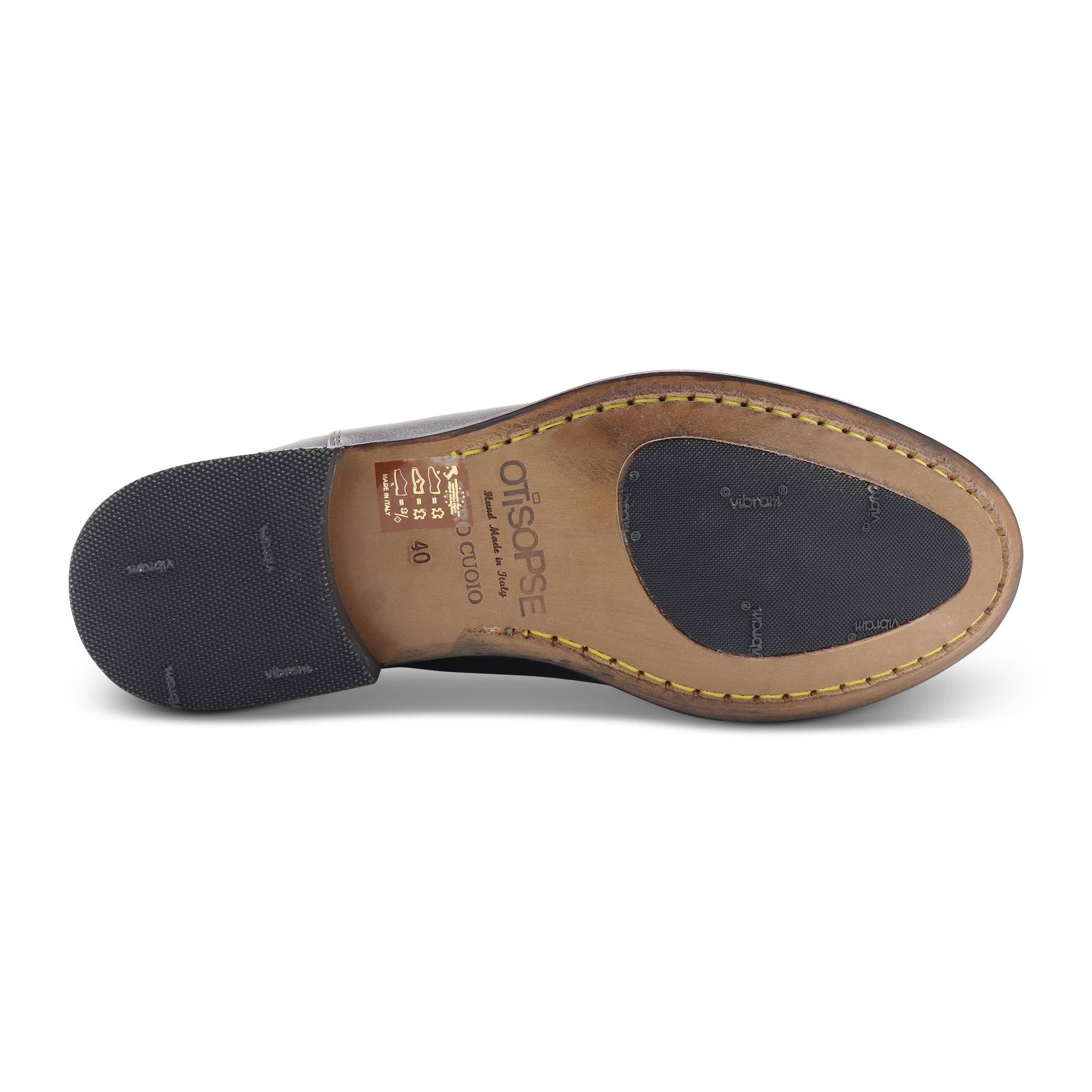 Chelsea dark brown leather