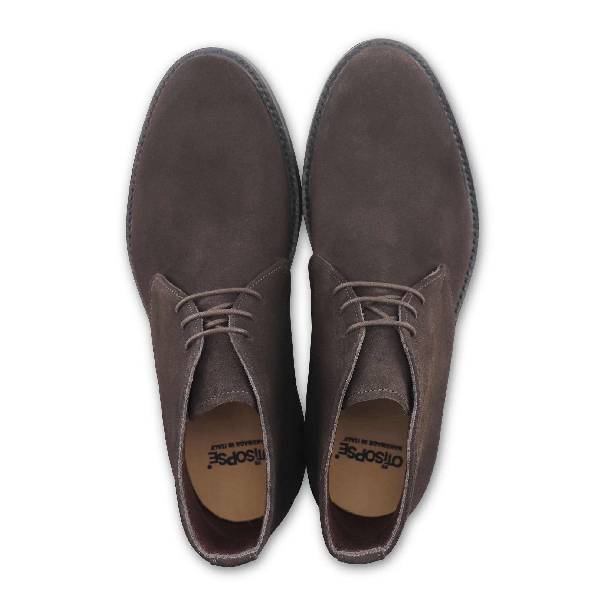 Polacchine testa di moro in camoscio