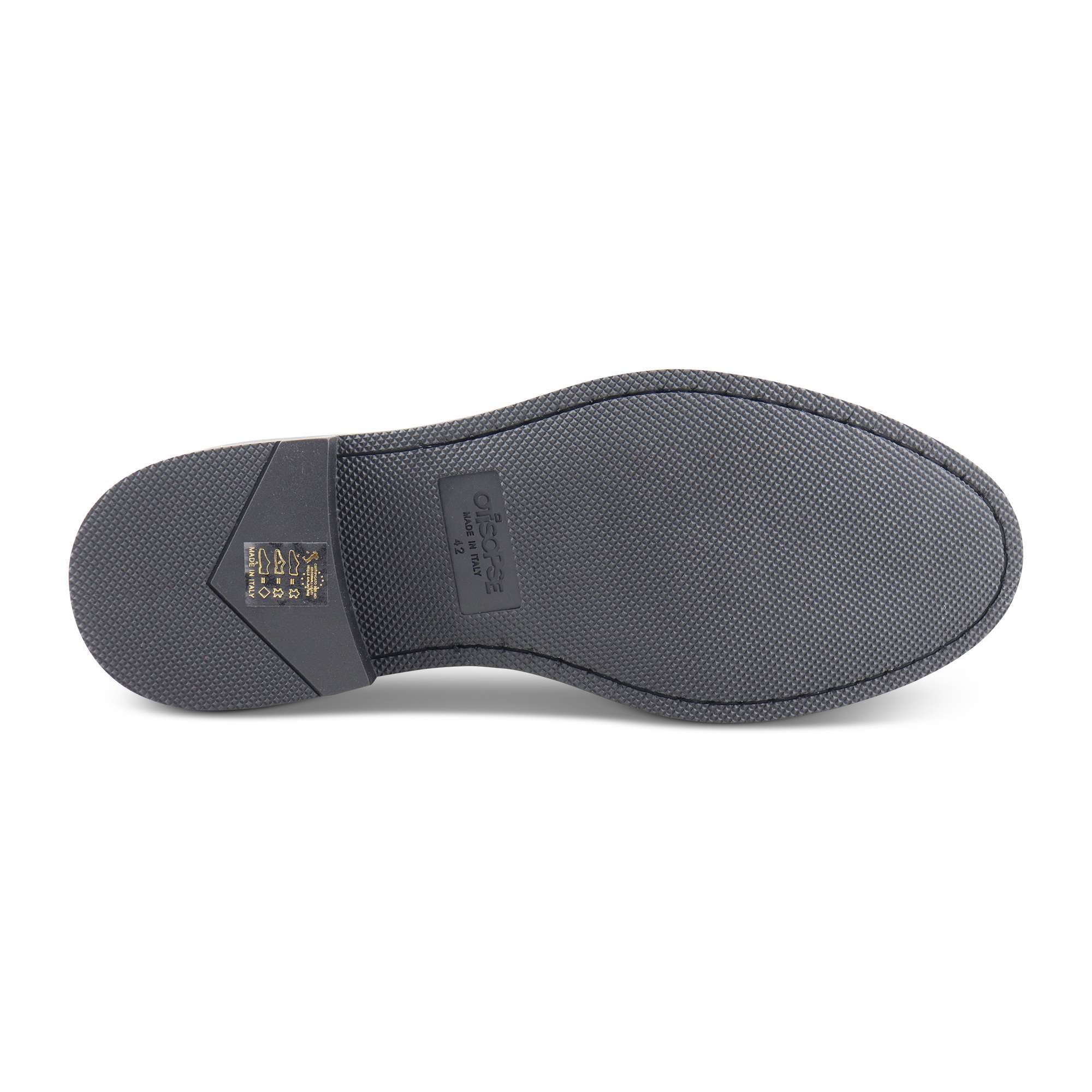 Derby cuoio in pelle