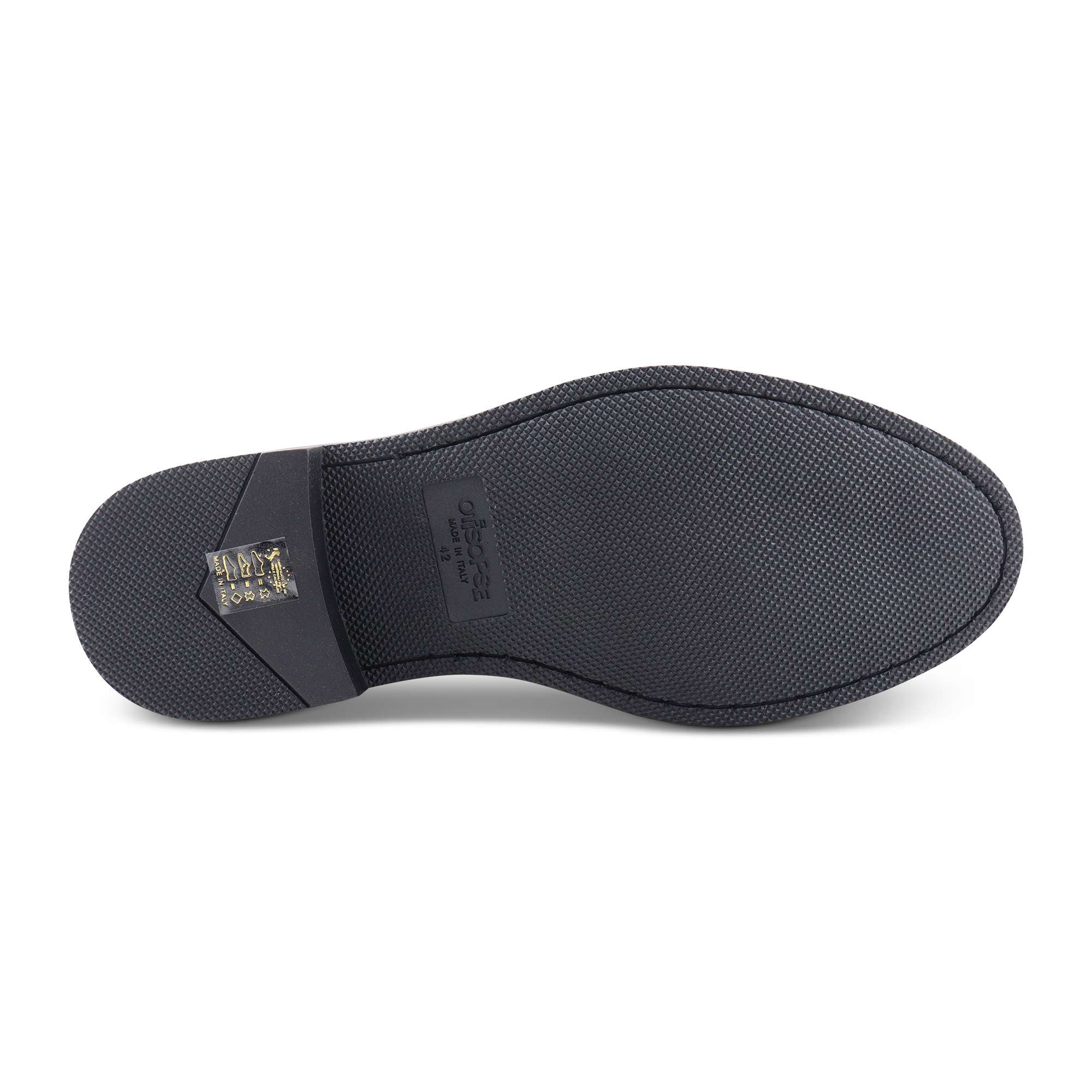 Derby cuoio in pelle
