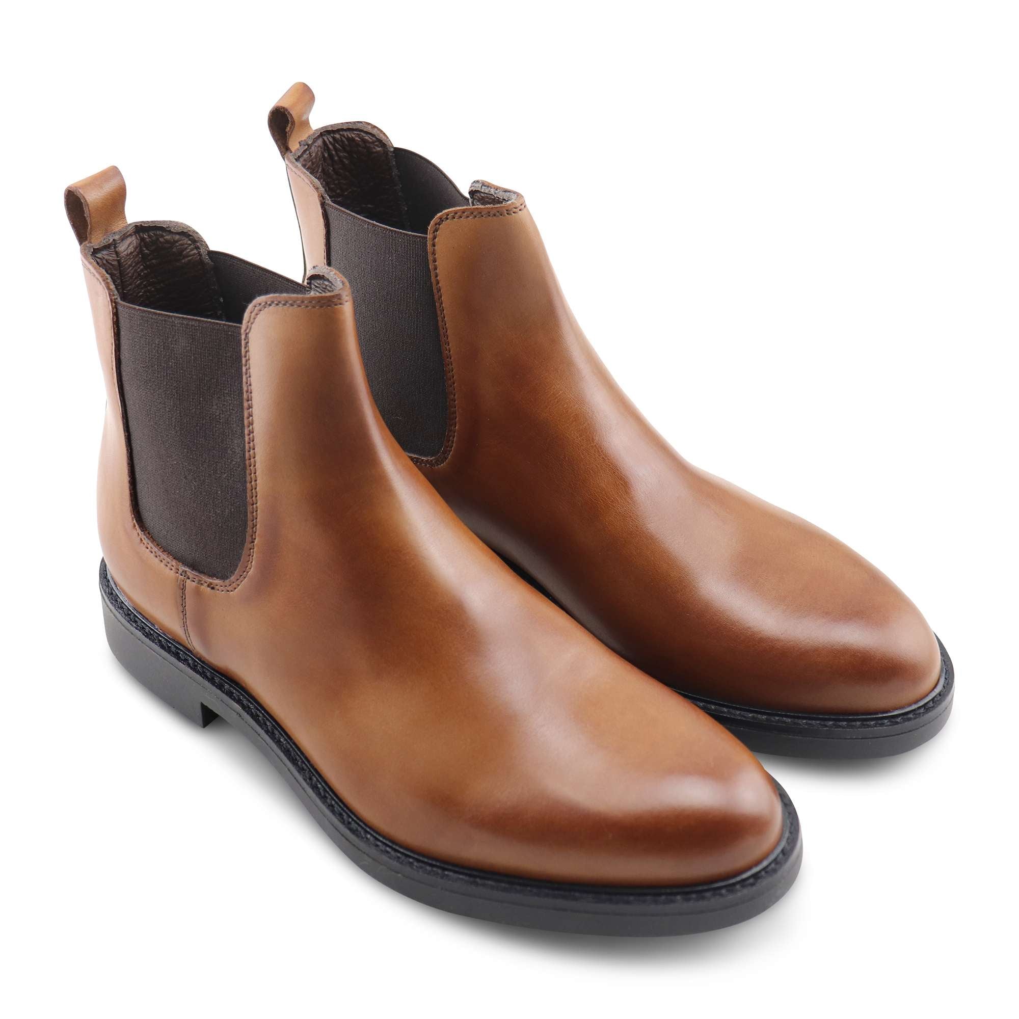 Chelsea cuoio in pelle