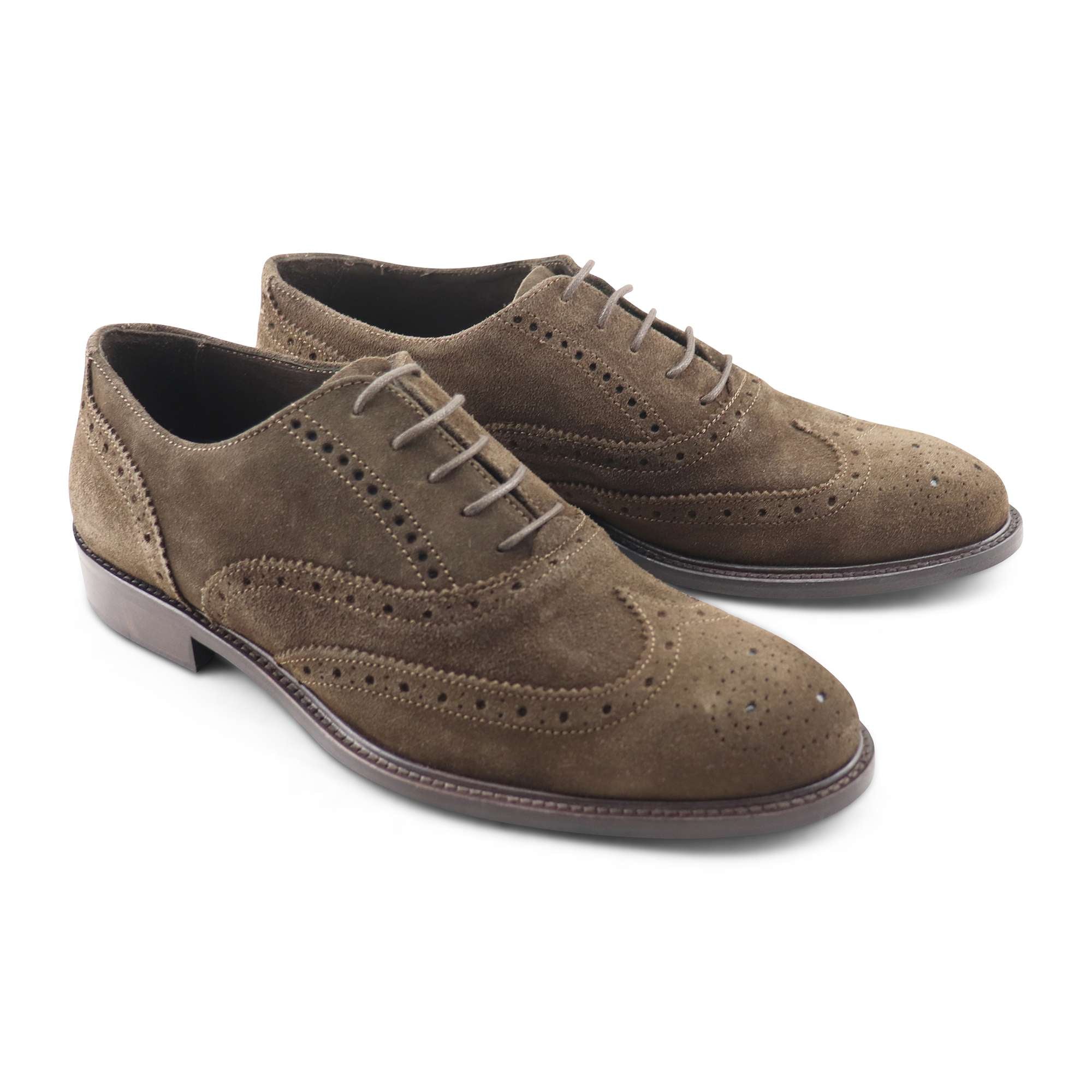 Francesina in camoscio testa di moro