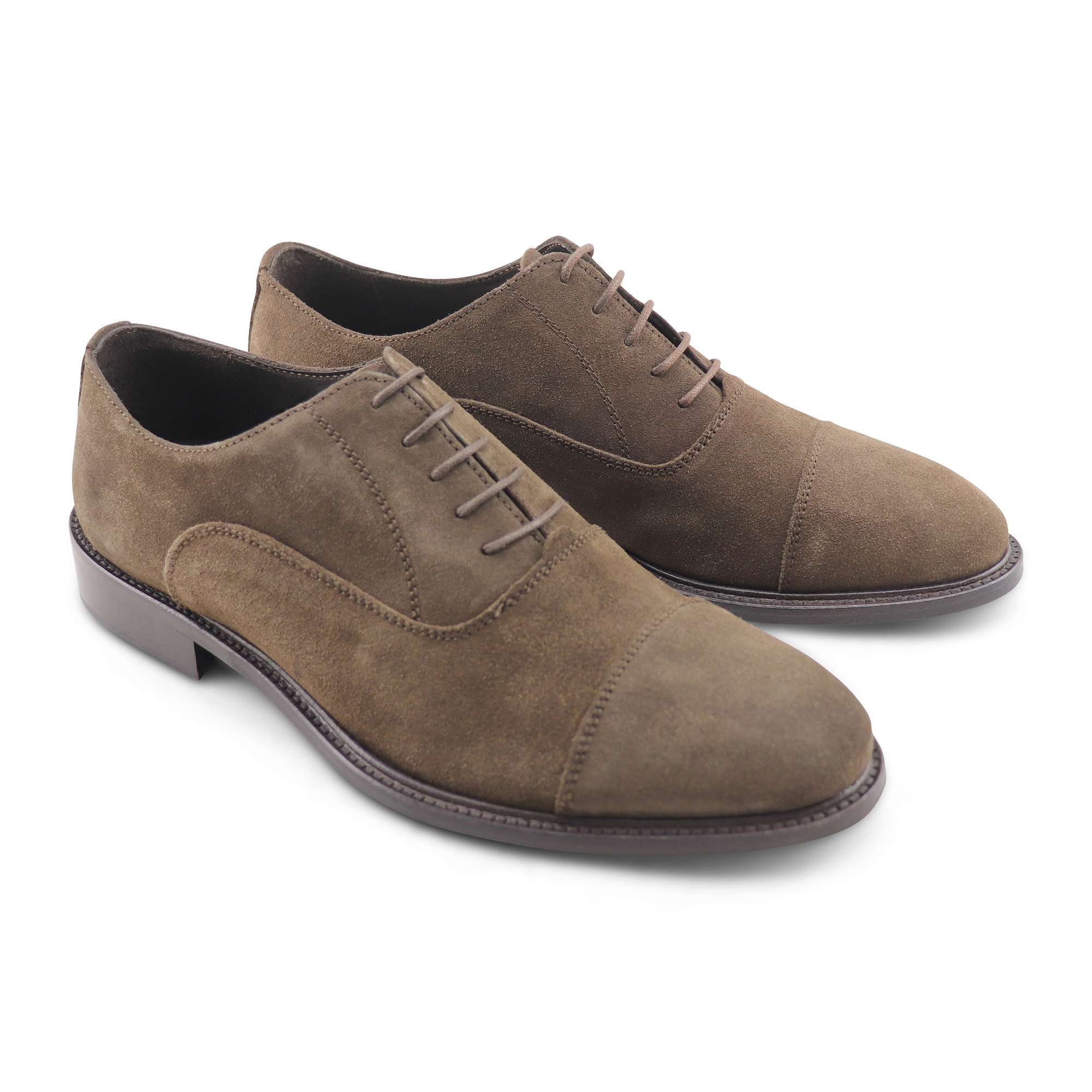 Francesina in camoscio testa di moro