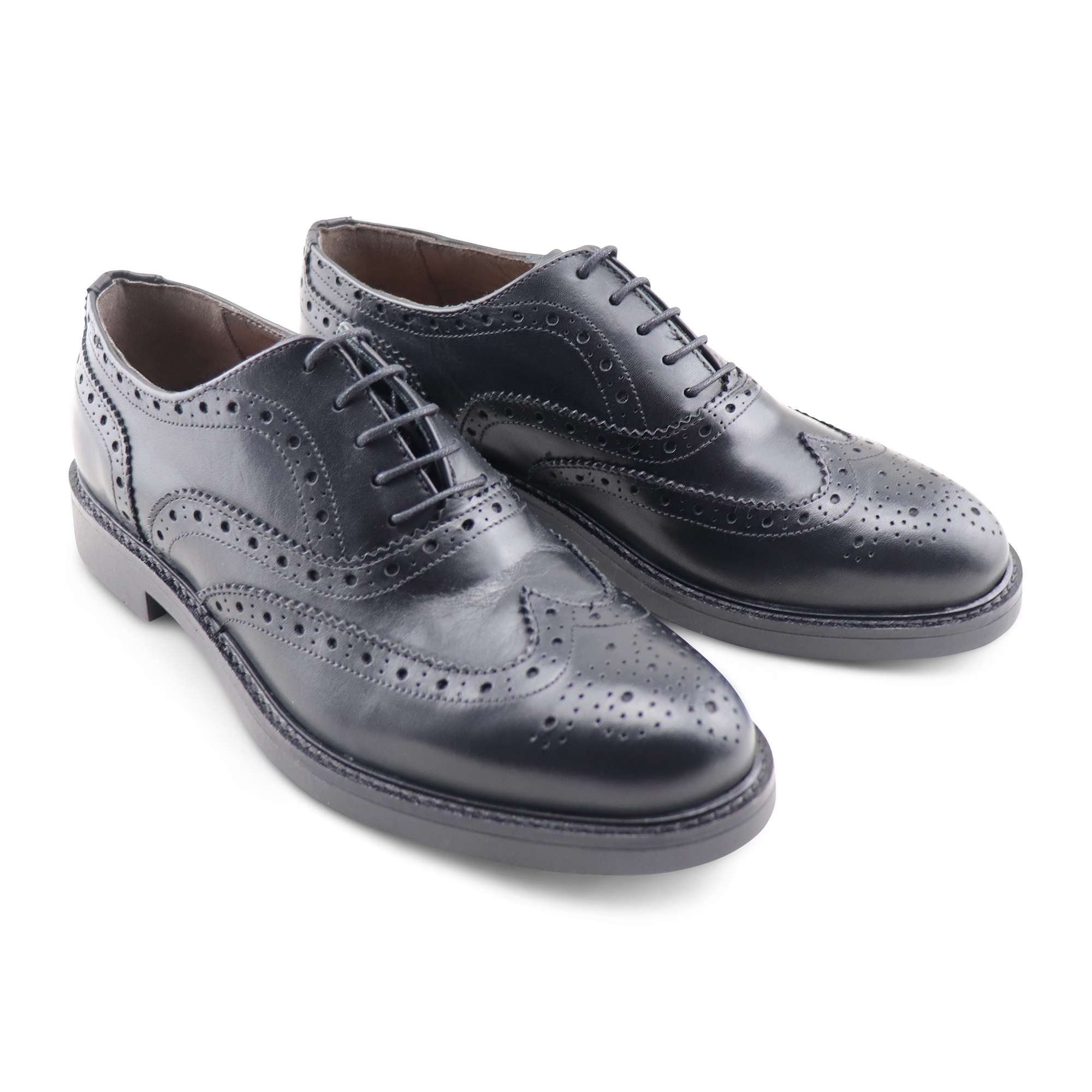 Oxford nere in pelle