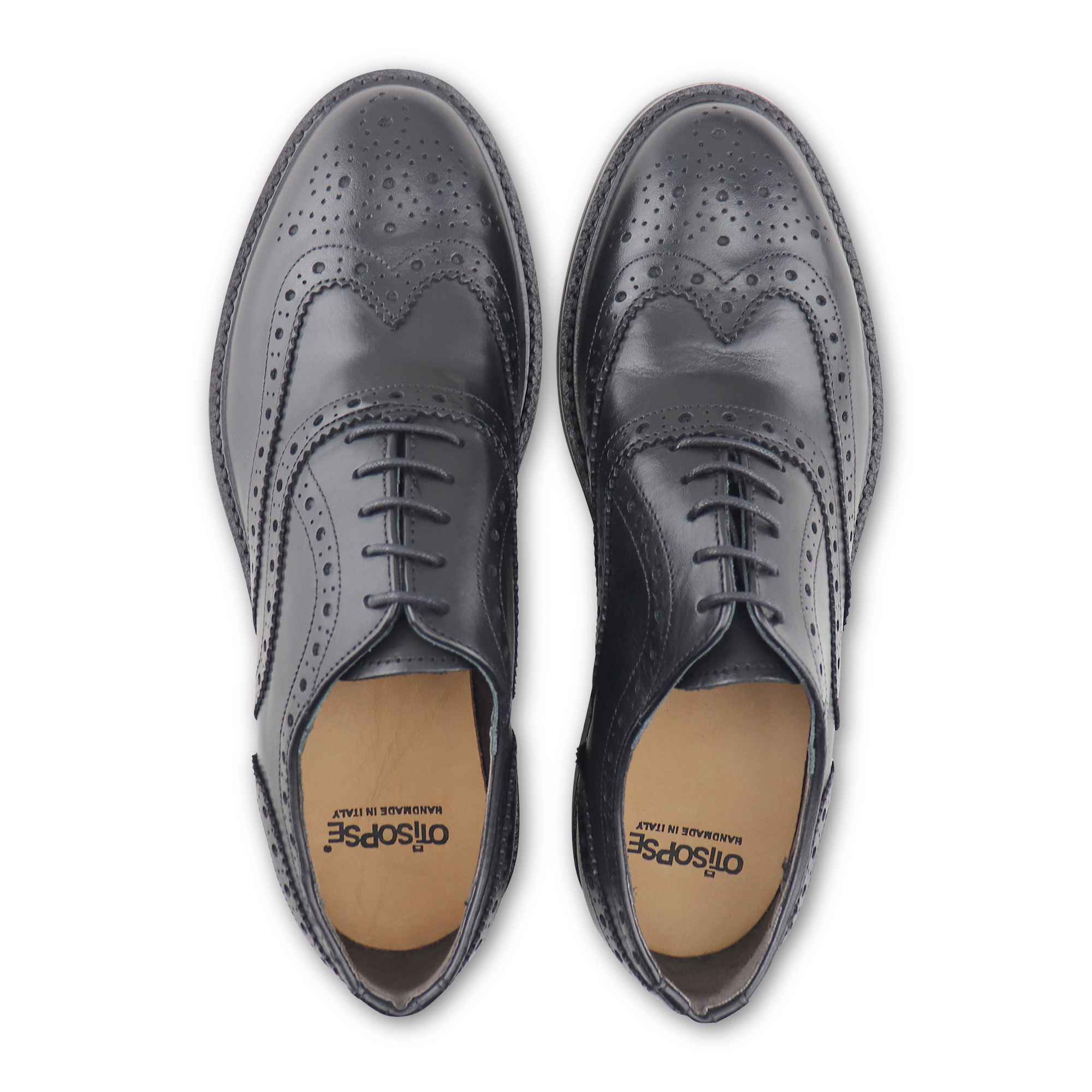 Oxford nere in pelle