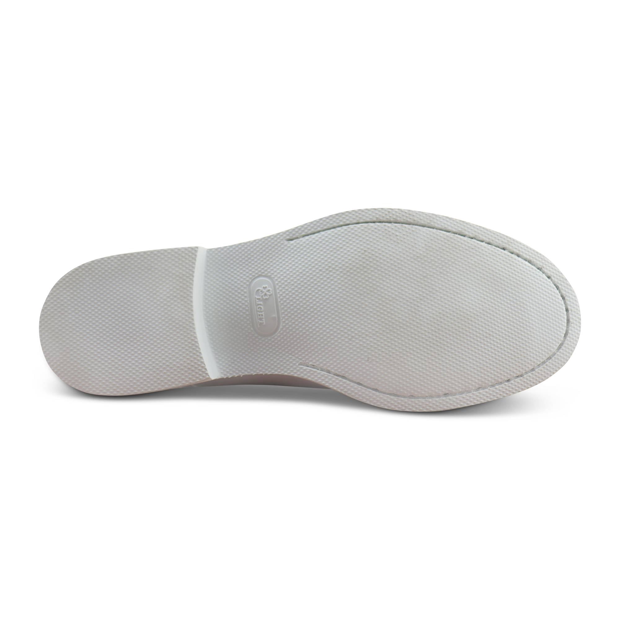 Derby nappa bianco