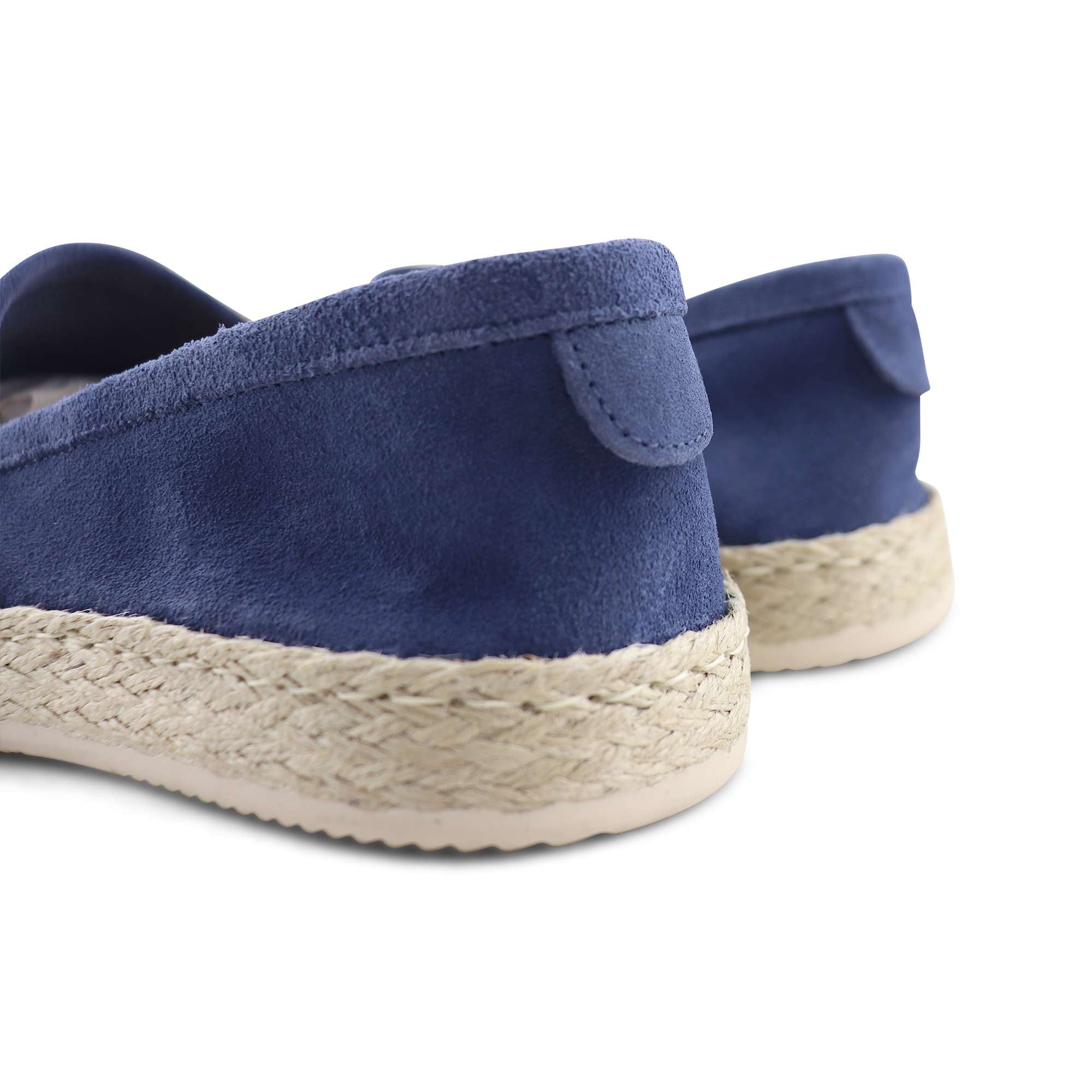 Espadrillas jeans in camoscio