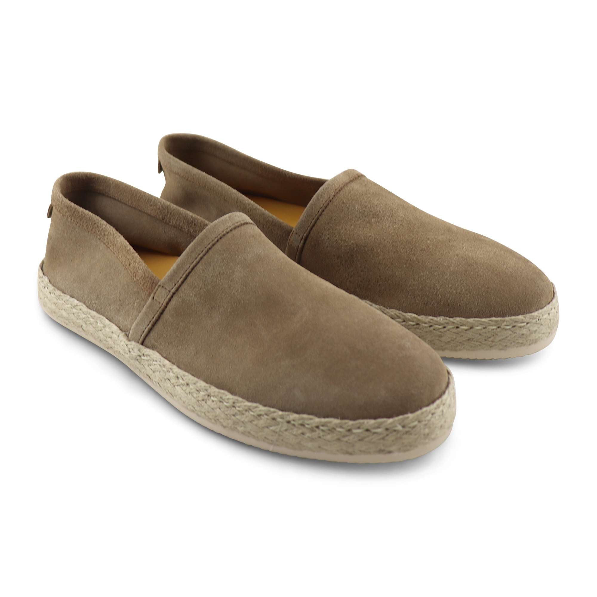 Espadrillas beige in camoscio