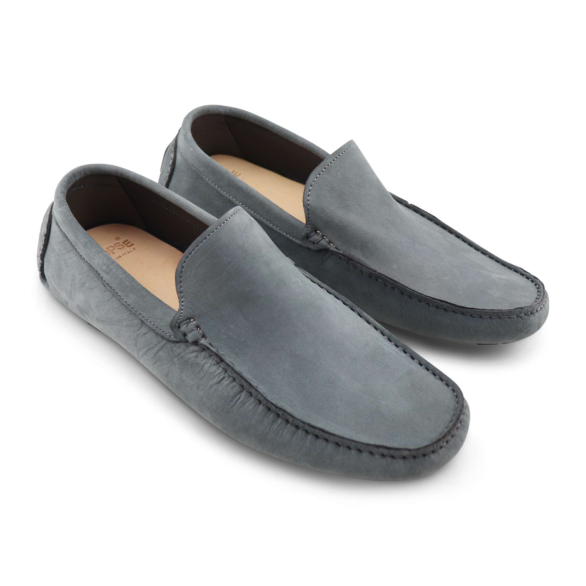 Gommini grigio in nabuk