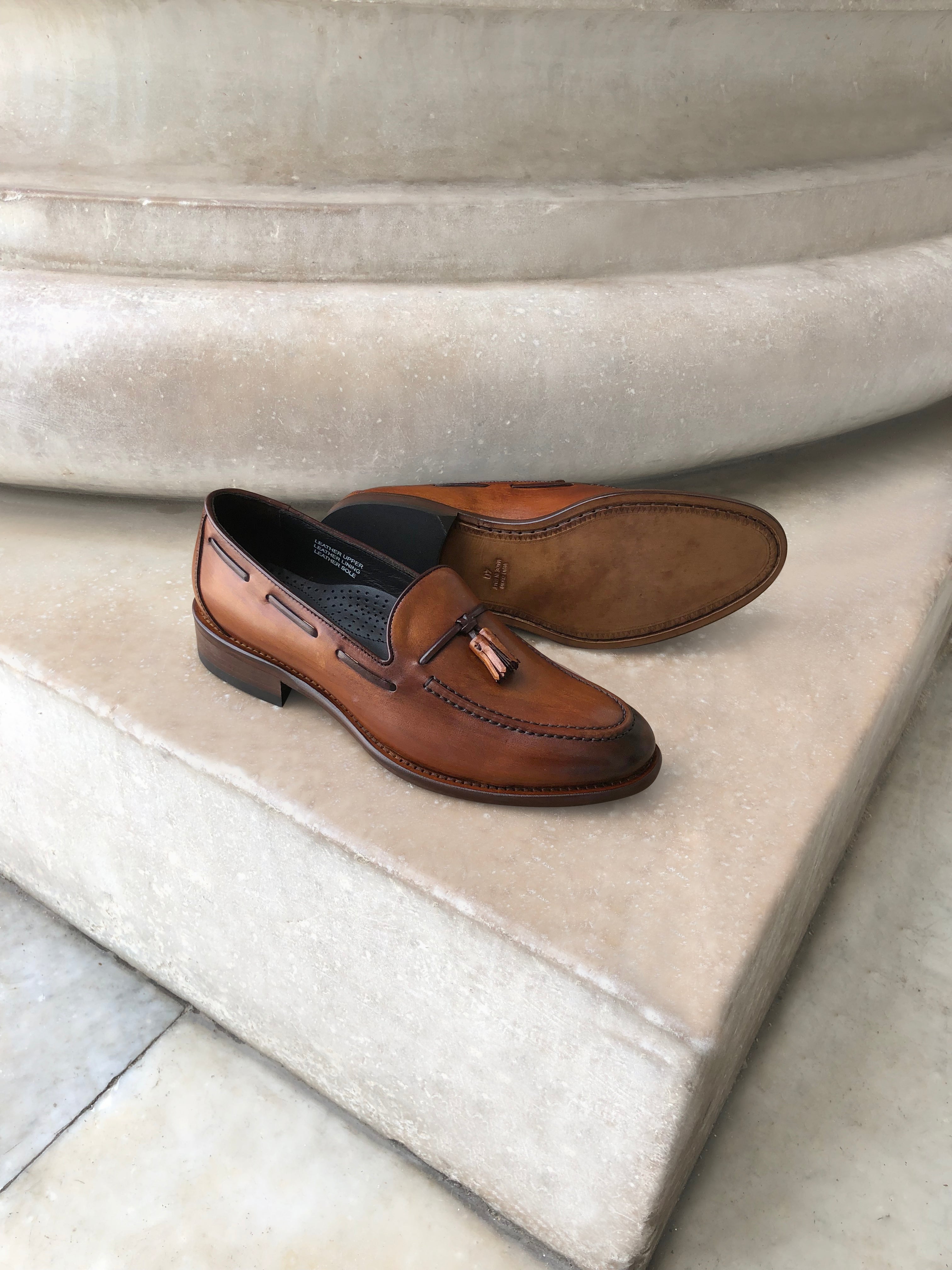 Talia pelle caramello