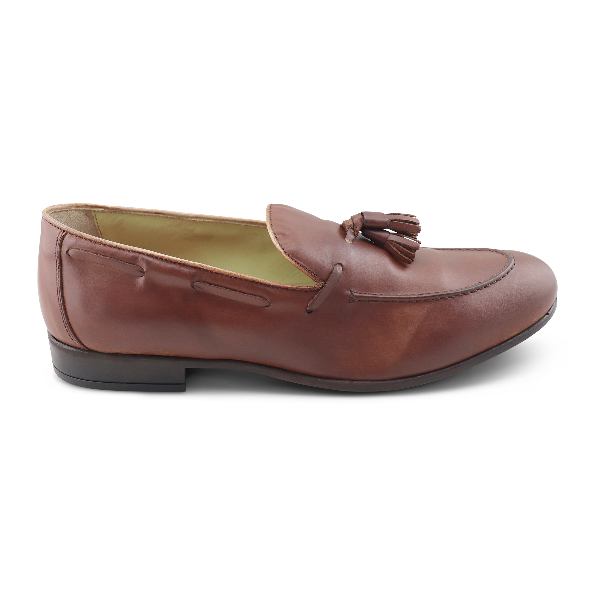 Mocassini fiocco taupe in nabuk