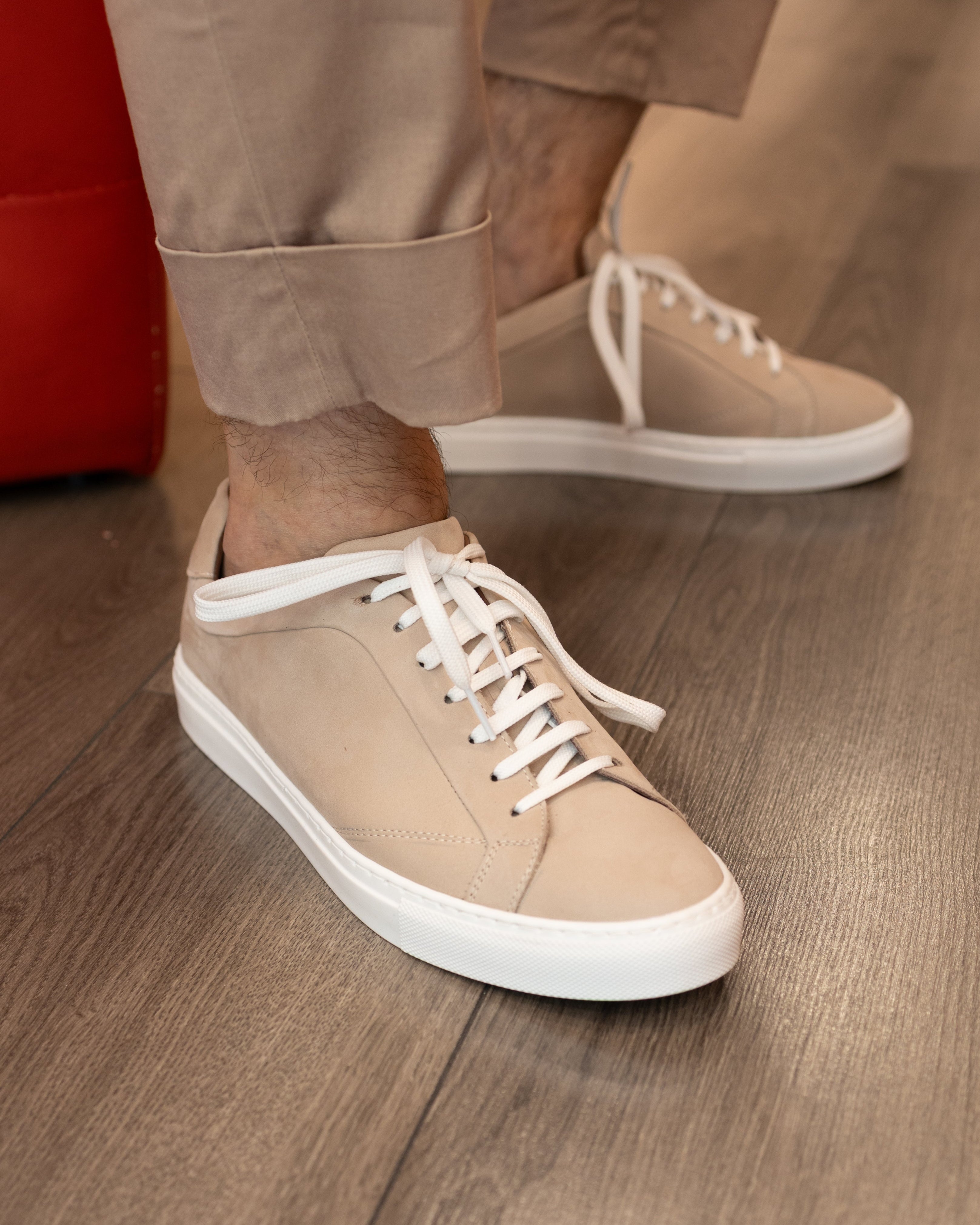 Ice nubuck sneakers