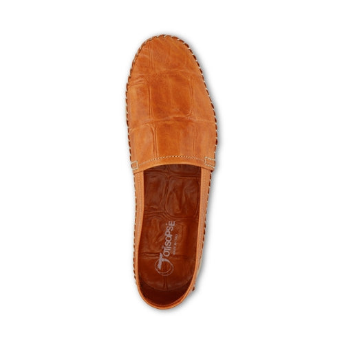 Espadrillas arancioni da uomo