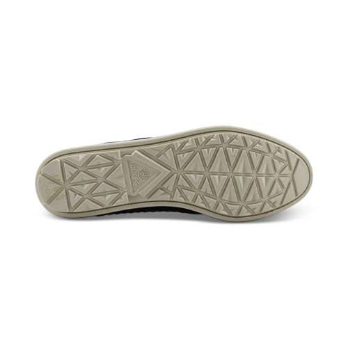 Espadrillas con suola in gomma cucita.