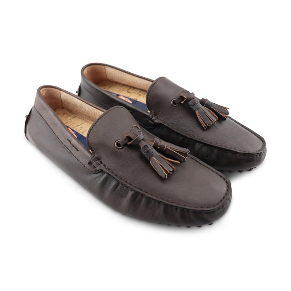 Mocassini da uomo in pelle