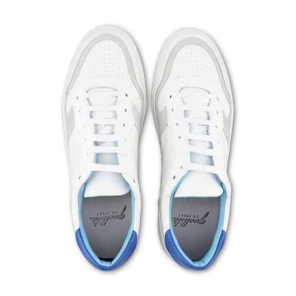 Sneakers bianche in pelle