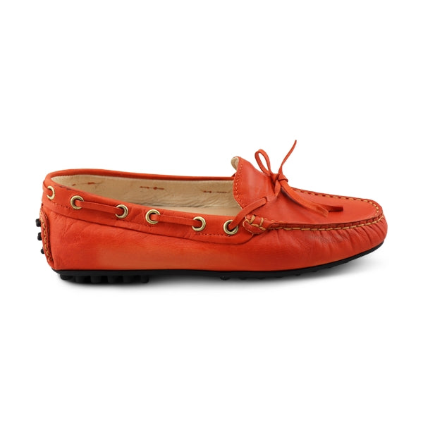 Mocassini da donna in camoscio