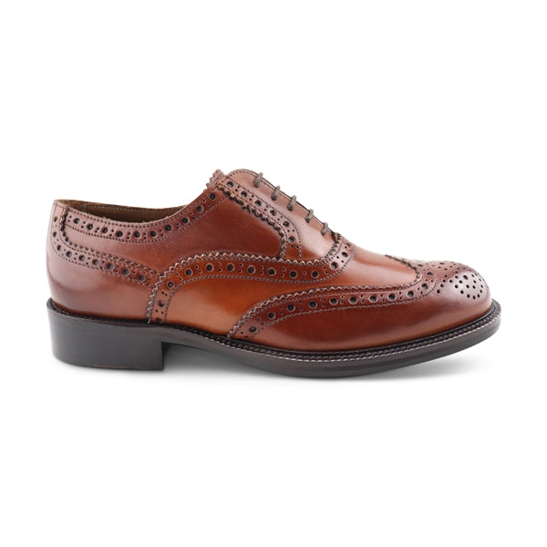 Oxford Shoe Light Tan Brogues Men's Tan Brown Leather Oxford Shoes
