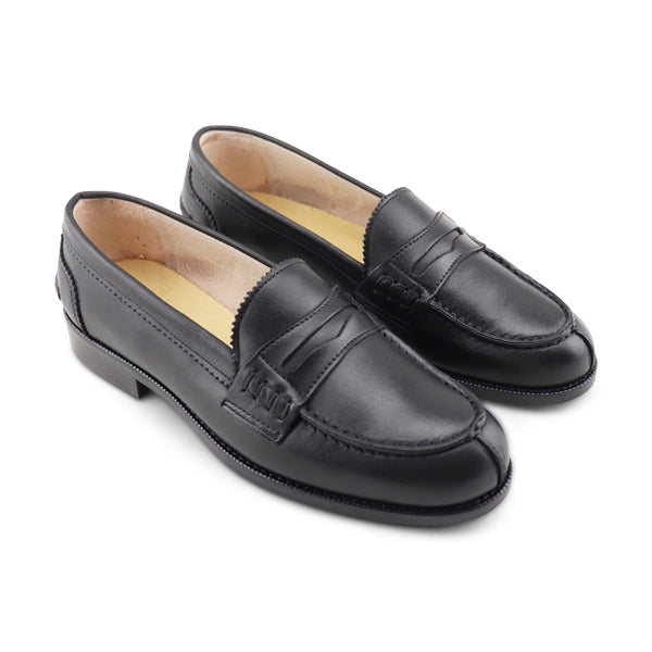 Mocassino in pelle nero