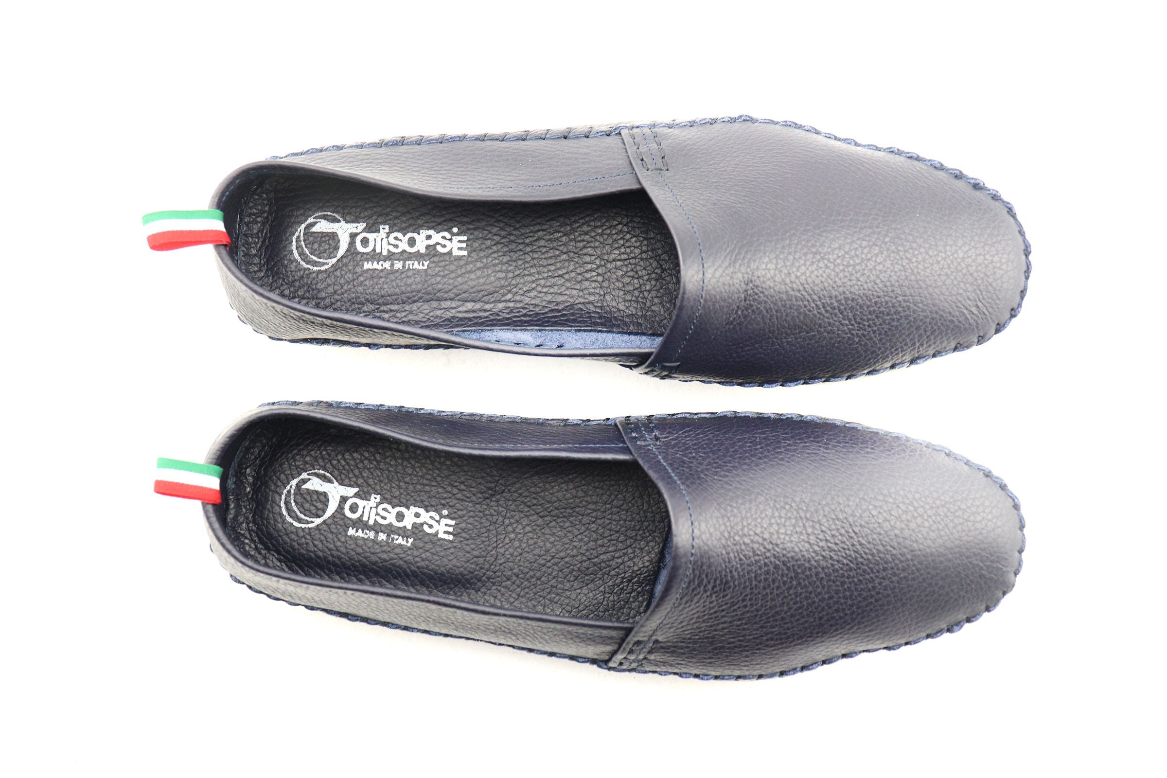 Espadrillas blu da uomo