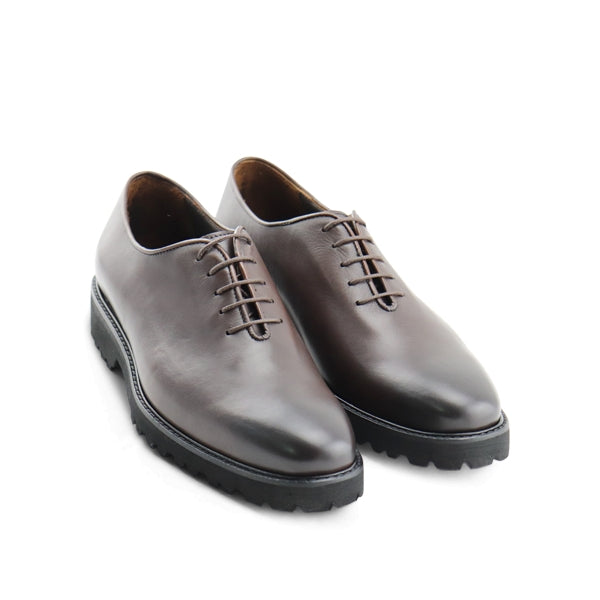 Scarpe Francesine in pelle testa di moro