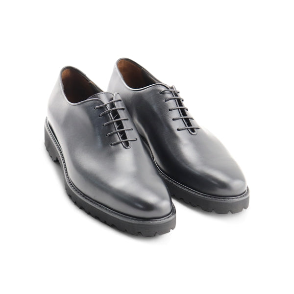 Francesine da uomo nere in pelle