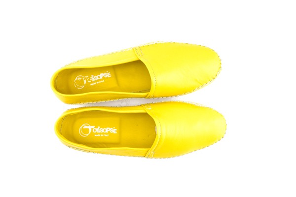 Espadrillas da uomo gialle