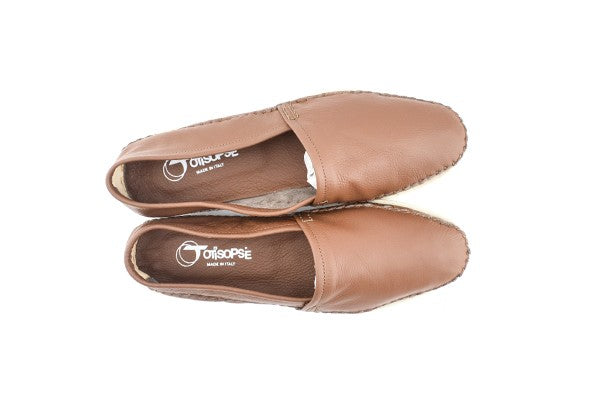 Espadrillas marroni da uomo