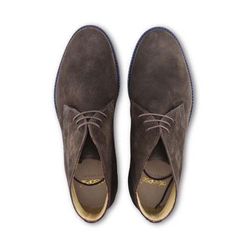 Polacchine in camoscio testa di moro