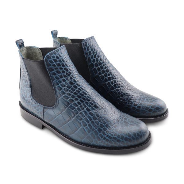 Stivaletti in vera pelle di vitello