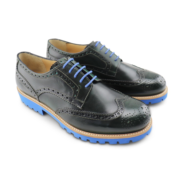 Derby verdi in pelle