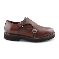 Kettős csatos Vibram cuoio bőr cipő