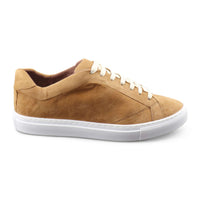 Sneakers cuoio in nabuk